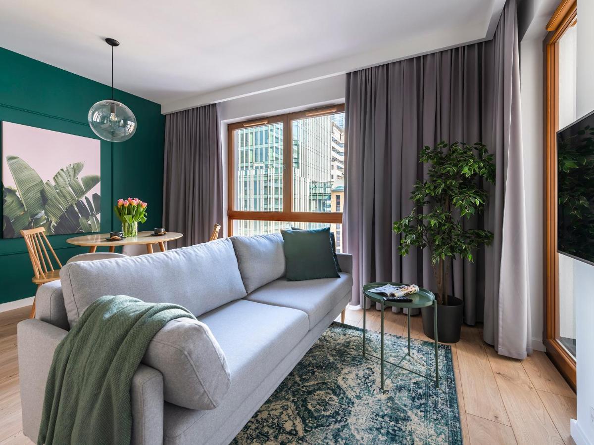 Yoursecondflat Grzybowska Metropoint Варшава Экстерьер фото