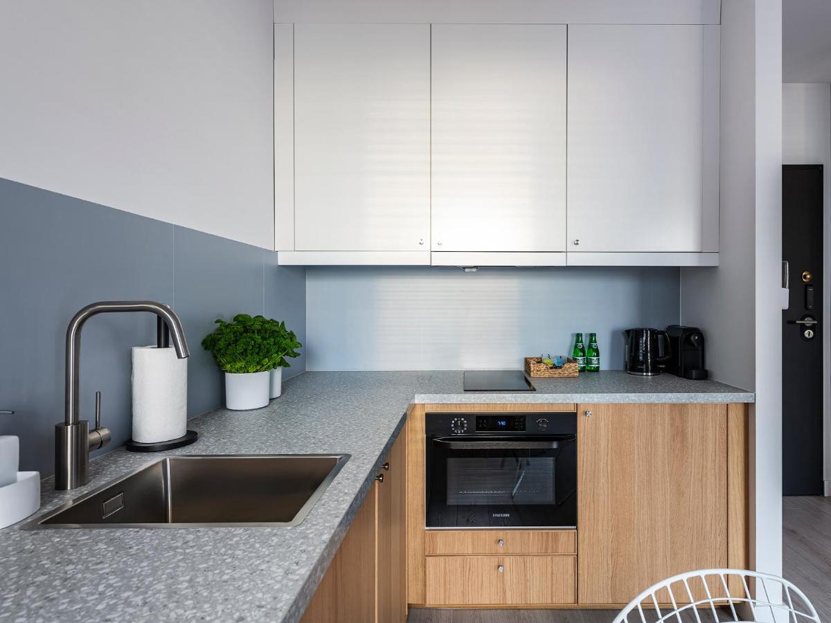 Yoursecondflat Grzybowska Metropoint Варшава Экстерьер фото