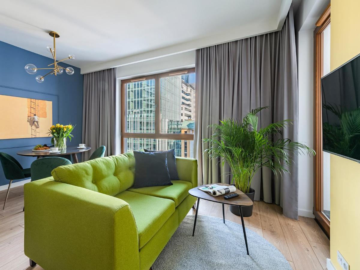 Yoursecondflat Grzybowska Metropoint Варшава Экстерьер фото