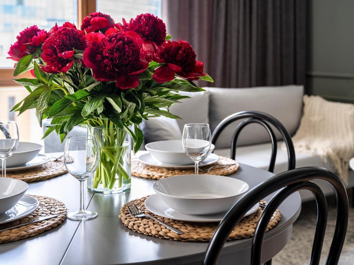 Yoursecondflat Grzybowska Metropoint Варшава Экстерьер фото
